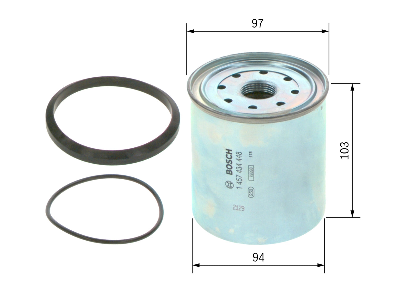 BOSCH 1 457 434 448 Filtru combustibil