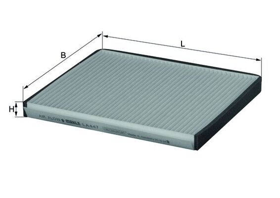 MAHLE LA 447 Filtru, aer habitaclu