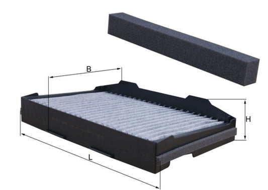 MAHLE LAK 255 Filtru, aer habitaclu