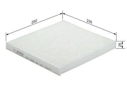 BOSCH 1 987 432 065 Filtru, aer habitaclu