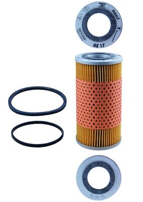 MAHLE OX 17D Filtru ulei