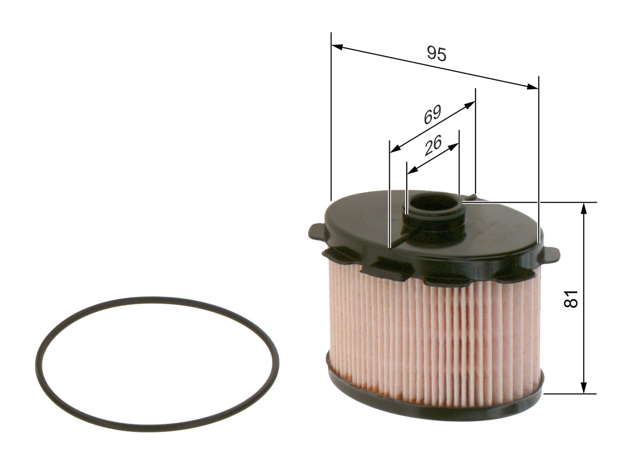 BOSCH 1 457 431 703 Filtru combustibil