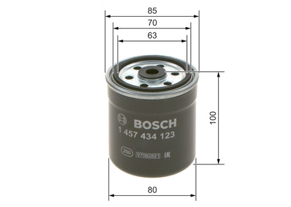 BOSCH 1 457 434 123 Filtru combustibil