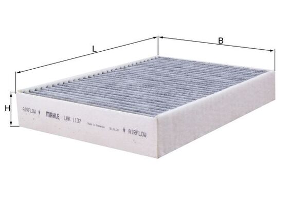 MAHLE LAK 1137 Filtru, aer habitaclu
