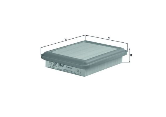 MAHLE LX 591 Filtru aer