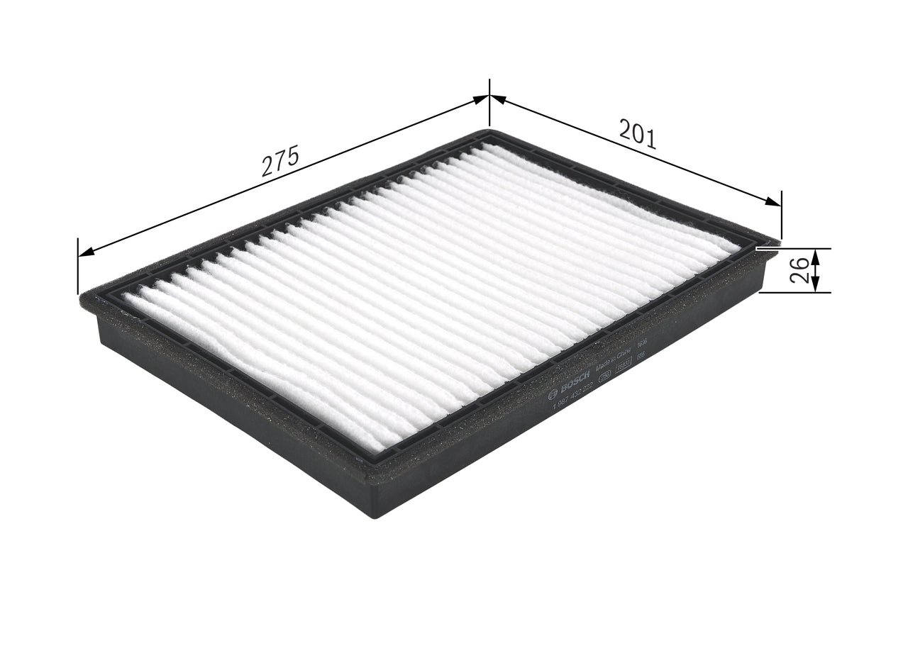 BOSCH 1 987 432 222 Filtru, aer habitaclu