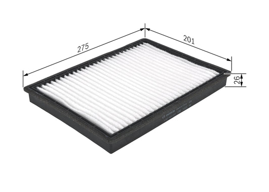 BOSCH 1 987 432 222 Filtru, aer habitaclu