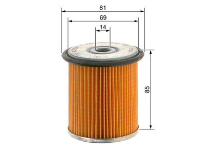 BOSCH F 026 402 502 Filtru combustibil