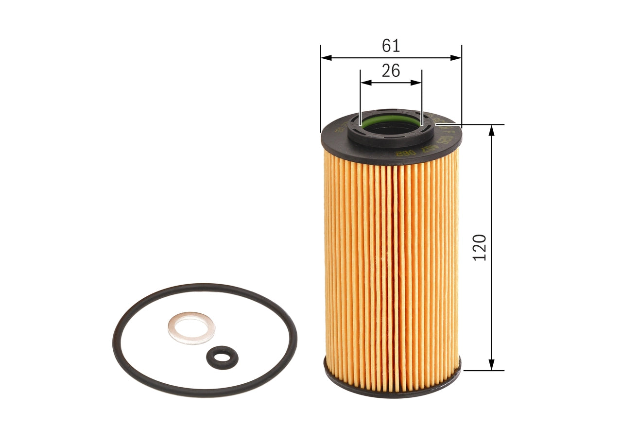 BOSCH F 026 407 062 Filtru ulei
