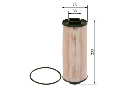 BOSCH 1 457 431 710 Filtru combustibil