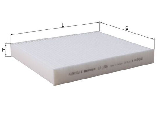 MAHLE LA 1506 Filtru, aer habitaclu