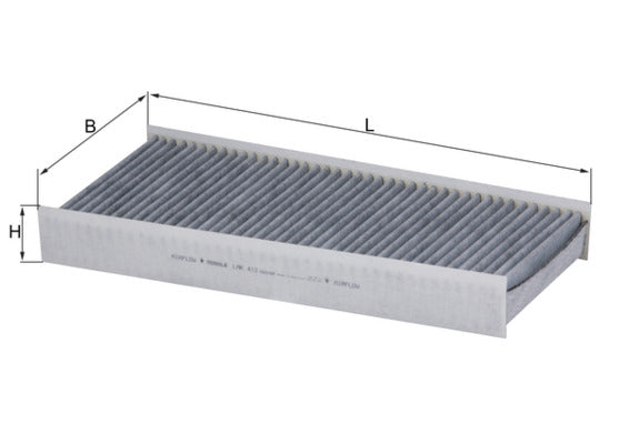 MAHLE LAK 412 Filtru, aer habitaclu