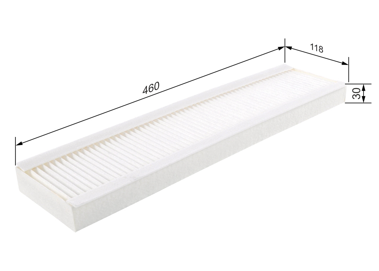 BOSCH 1 987 432 082 Filtru, aer habitaclu