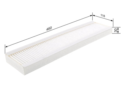 BOSCH 1 987 432 082 Filtru, aer habitaclu
