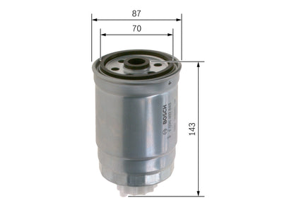 BOSCH F 026 402 848 Filtru combustibil