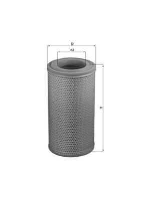 MAHLE LX 1629 Filtru aer