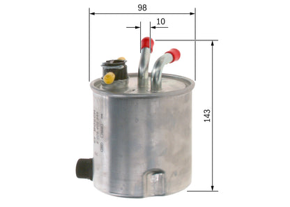 BOSCH F 026 402 849 Filtru combustibil