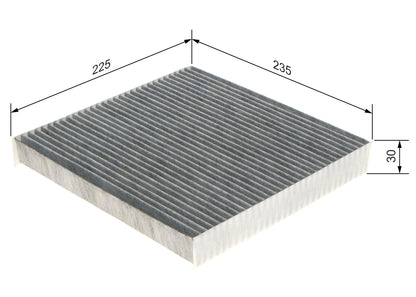 BOSCH 1 987 435 518 Filtru, aer habitaclu