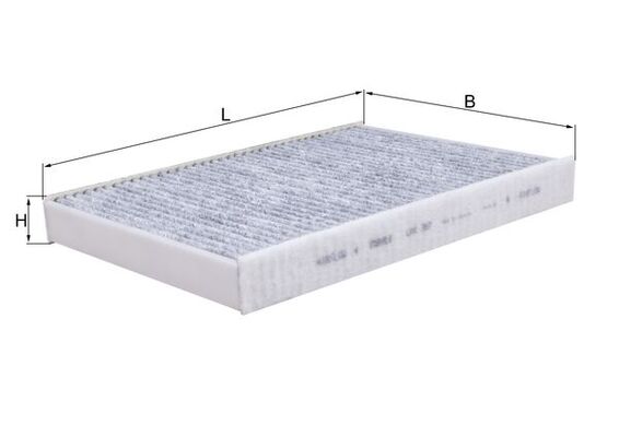 MAHLE LAK 387 Filtru, aer habitaclu