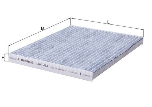 MAHLE LAK 464 Filtru, aer habitaclu
