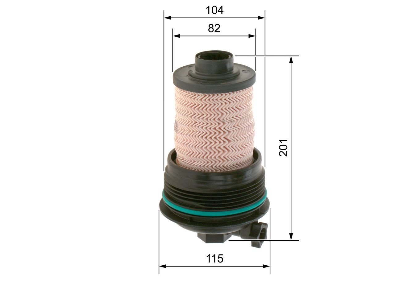 BOSCH F 026 402 260 Filtru combustibil