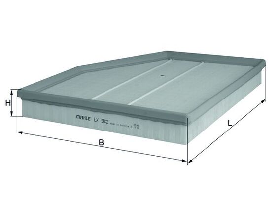 MAHLE LX 982 Filtru aer