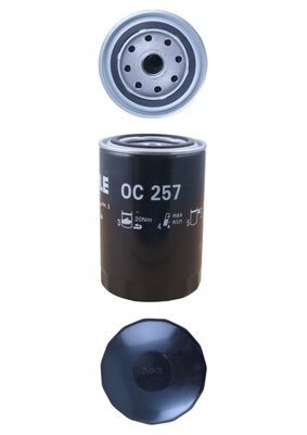 MAHLE OC 257 Filtru ulei
