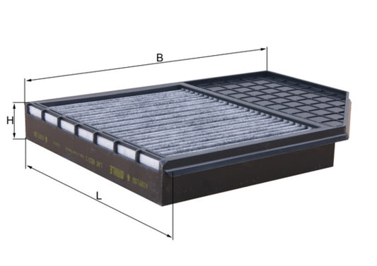 MAHLE LAK 863/1 Filtru, aer habitaclu