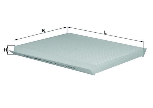 MAHLE LA 142 Filtru, aer habitaclu