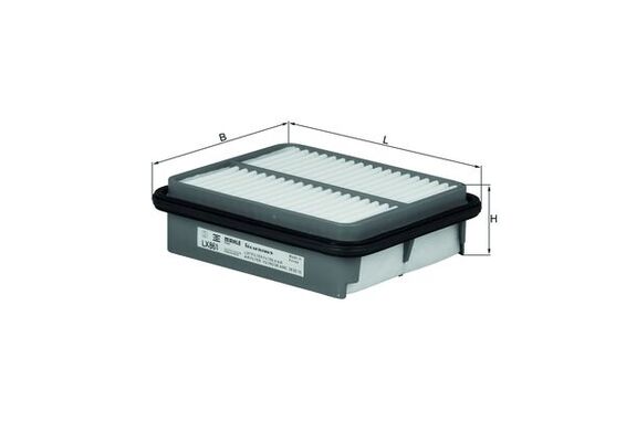 MAHLE LX 861 Filtru aer
