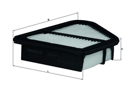 MAHLE LX 2647 Filtru aer
