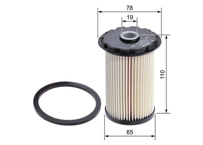BOSCH F 026 402 007 Filtru combustibil