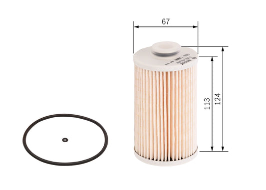 BOSCH F 026 402 829 Filtru combustibil