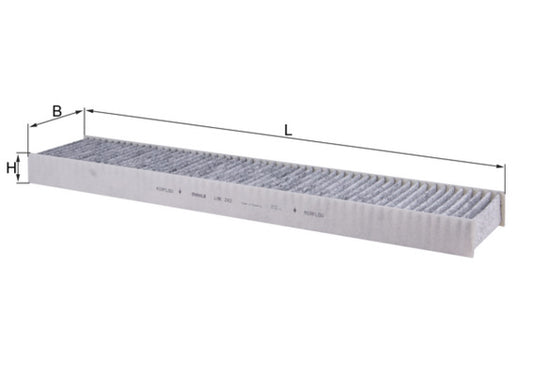 MAHLE LAK 242 Filtru, aer habitaclu