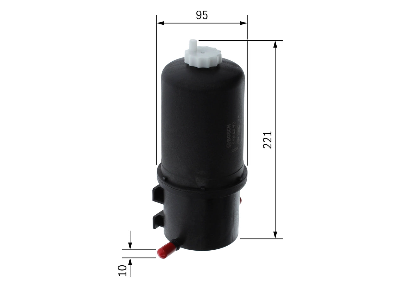 BOSCH F 026 402 853 Filtru combustibil