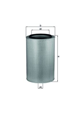 MAHLE LX 273 Filtru aer