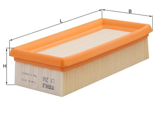 MAHLE LX 266 Filtru aer