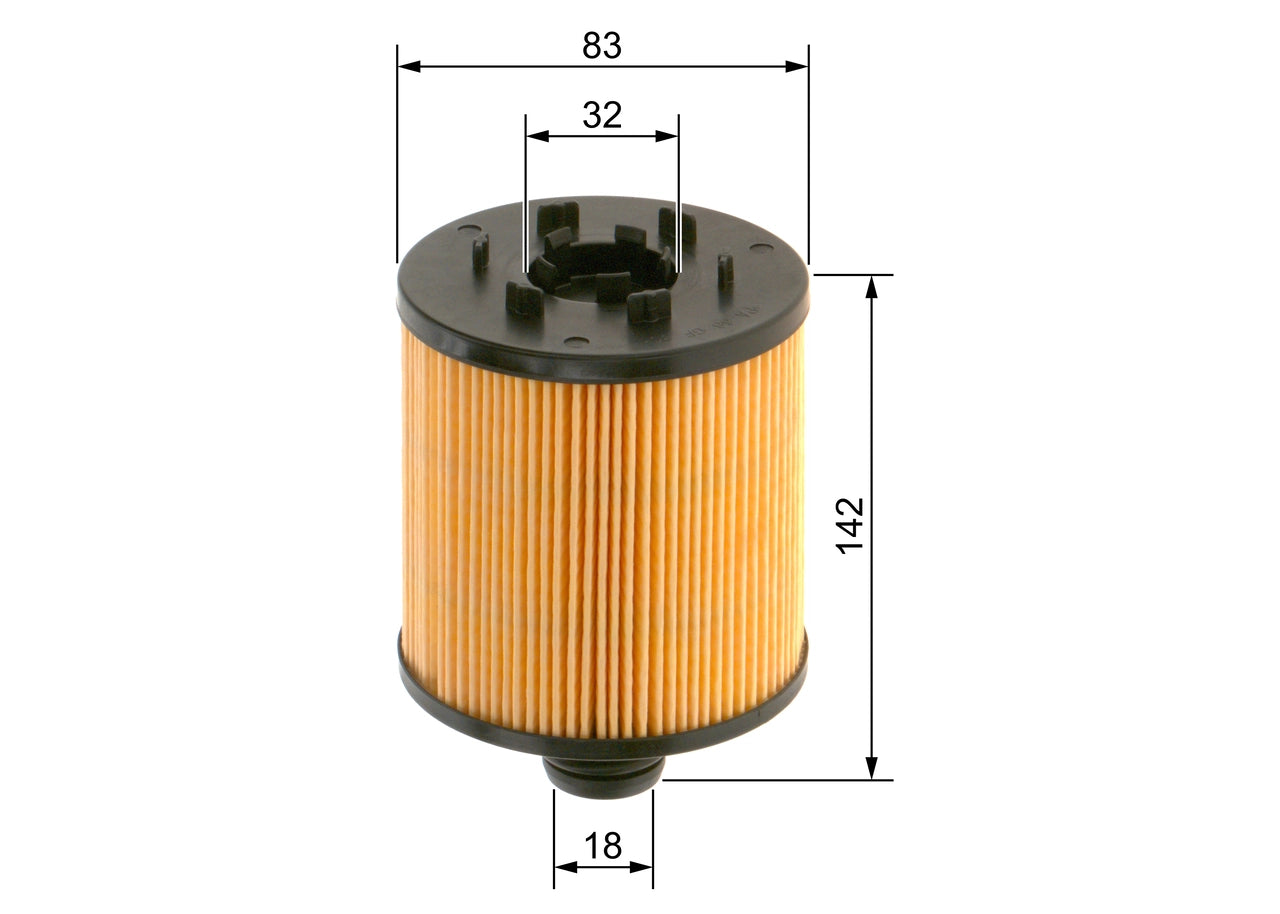 BOSCH F 026 407 273 Filtru ulei