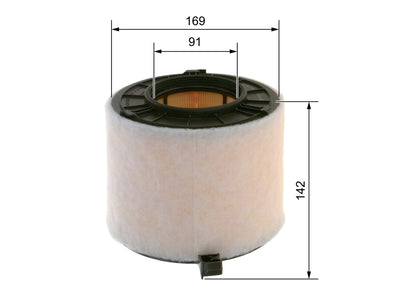 BOSCH F 026 400 677 Filtru aer