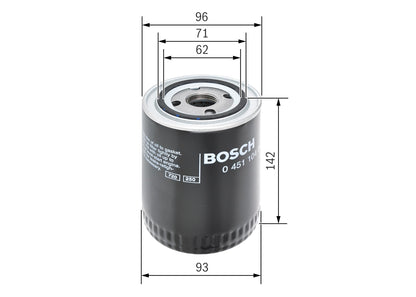 BOSCH 0 451 104 066 Filtru ulei