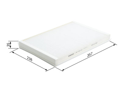 BOSCH 1 987 432 213 Filtru, aer habitaclu