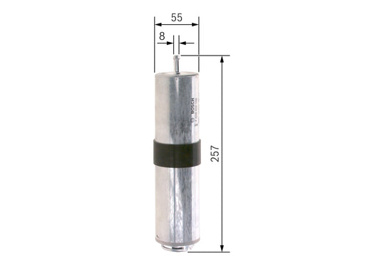 BOSCH F 026 402 106 Filtru combustibil