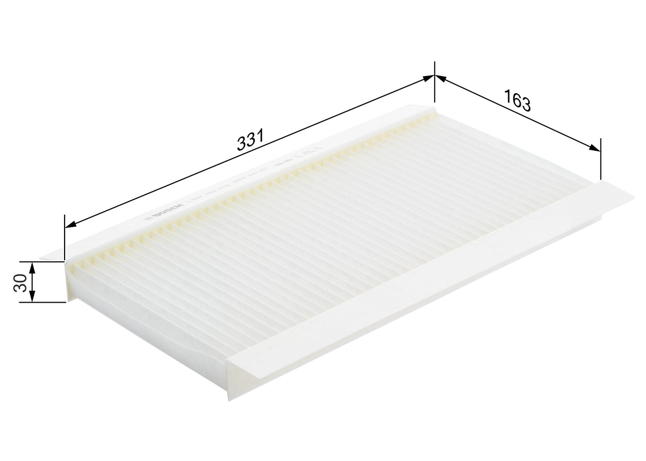 BOSCH 1 987 432 076 Filtru, aer habitaclu