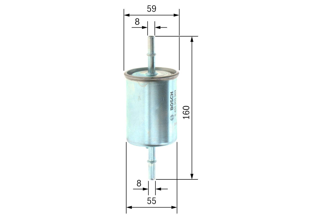 BOSCH 0 450 905 969 Filtru combustibil