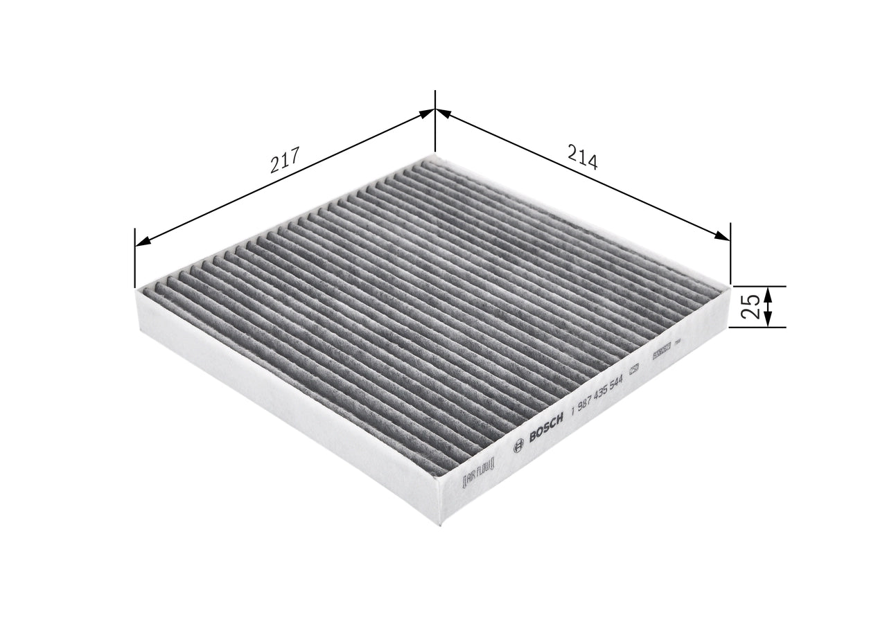 BOSCH 1 987 435 544 Filtru, aer habitaclu