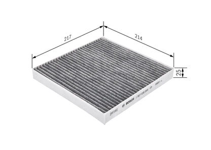 BOSCH 1 987 435 544 Filtru, aer habitaclu