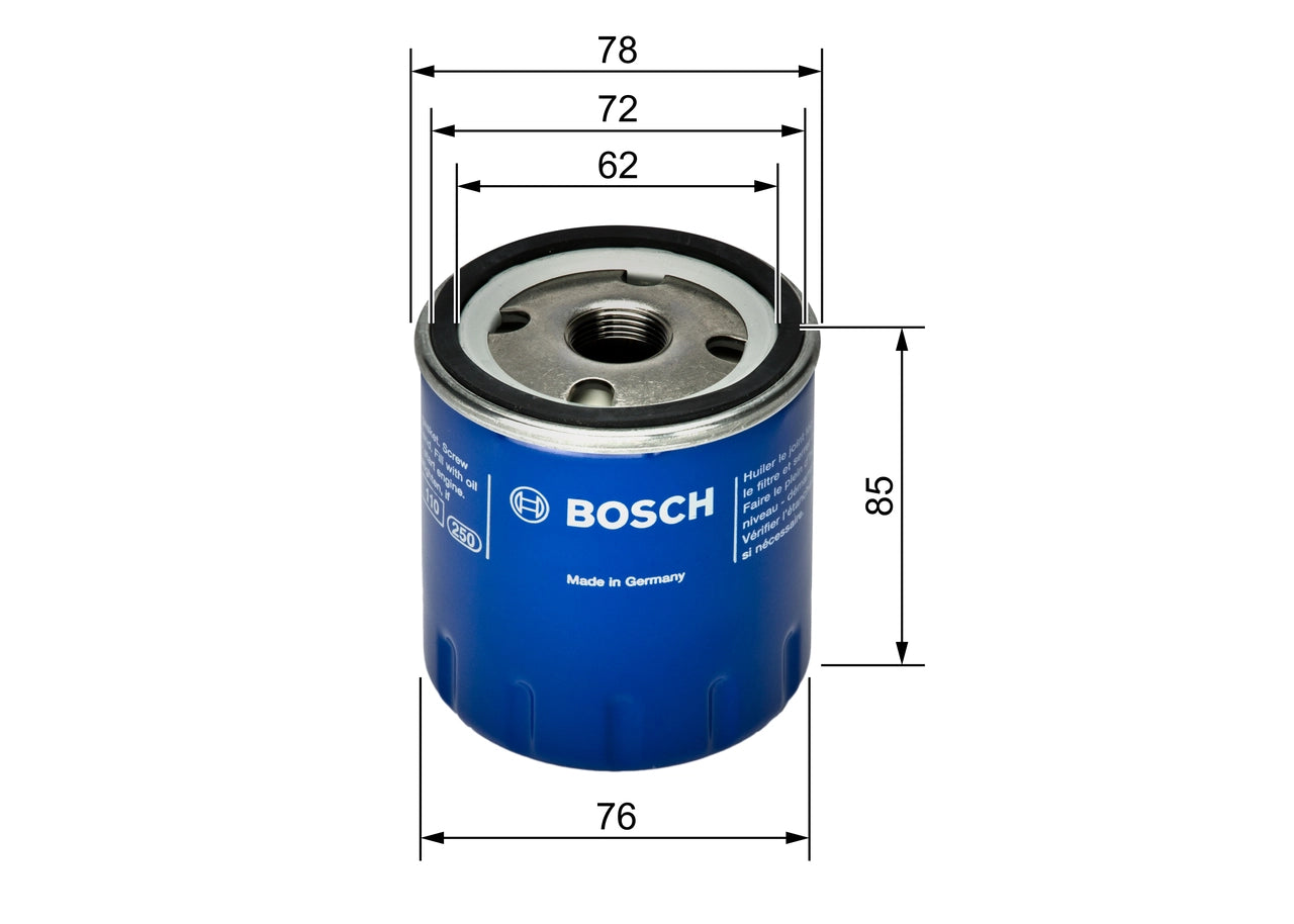 BOSCH 0 451 103 261 Filtru ulei