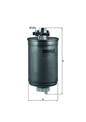 MAHLE KL 180 Filtru combustibil