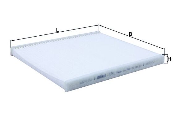 MAHLE LA 241 Filtru, aer habitaclu