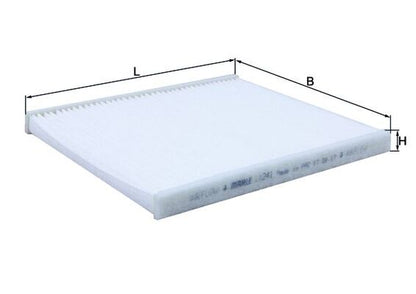 MAHLE LA 241 Filtru, aer habitaclu
